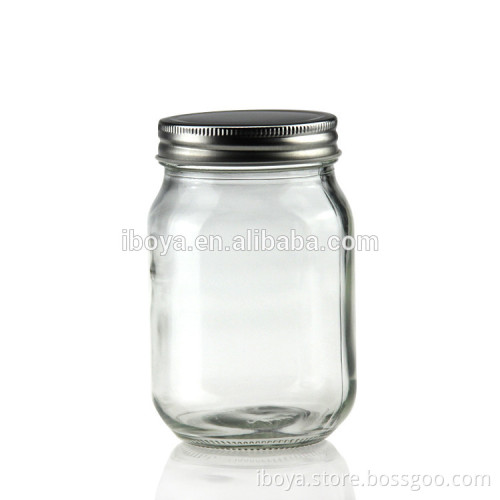Factory Price Decorative Honey Jar Glass With Lid